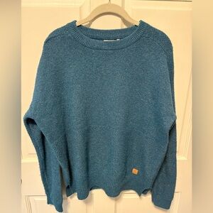 Passenger blue wool blend jumper crewneck pullover sweater men’s size s small
